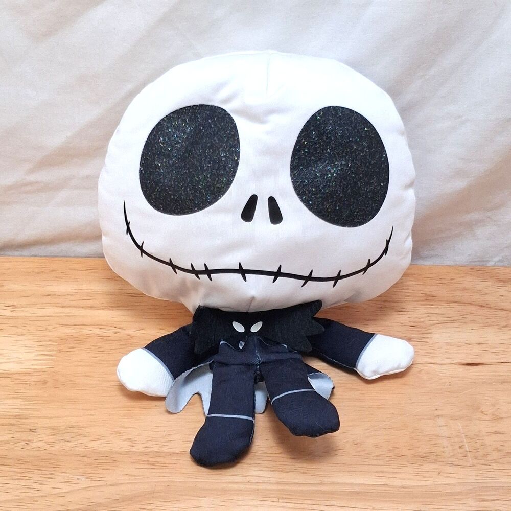 Disney Doorables Nightmare Before Christmas Puffable Plush Jack Skellington 9.5"
